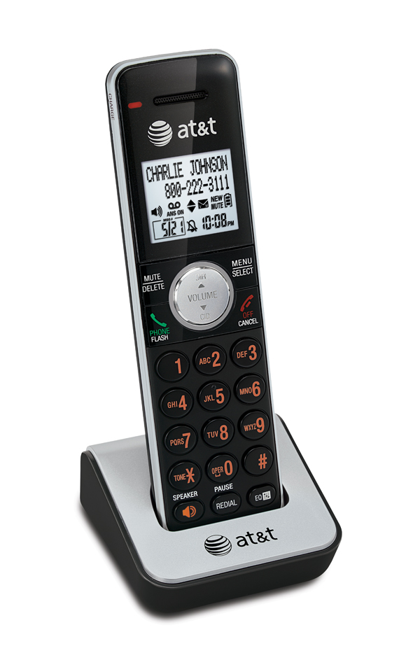 Accessory handset with caller ID/call waiting - view 3